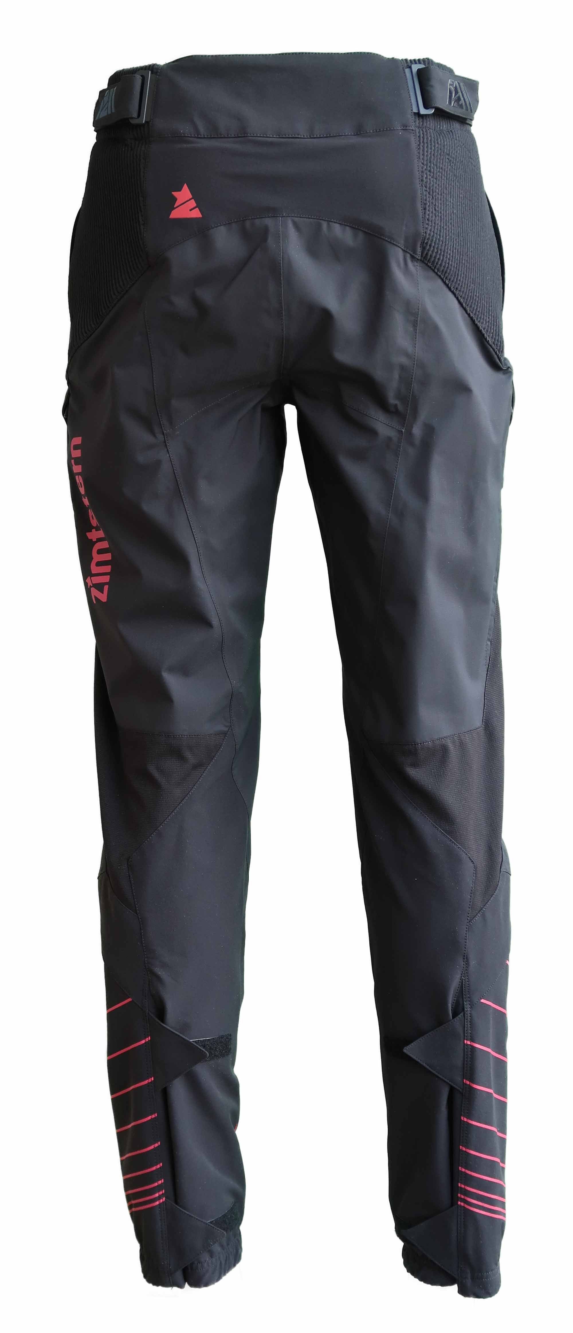 Zimtstern Bulletz Pants Men Pirate Black/Jester Red