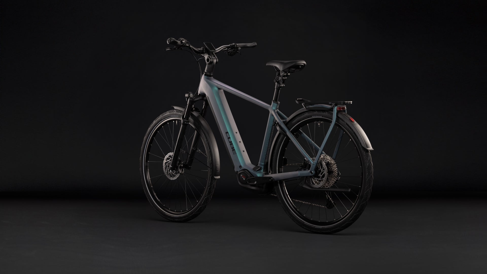 Cube Kathmandu Hybrid Pro 800 Diamant smaragdgrey´n´black (2027)
