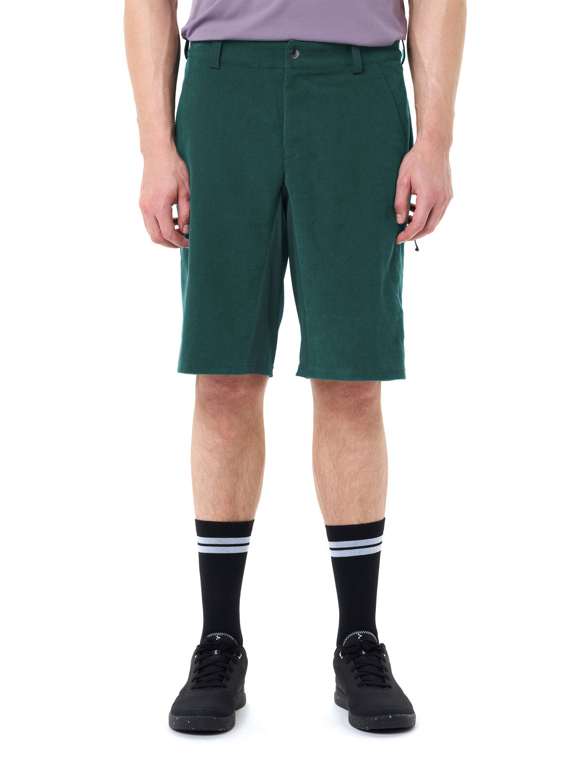 VAUDE Men's Loamer Base Cord Shorts deep pond