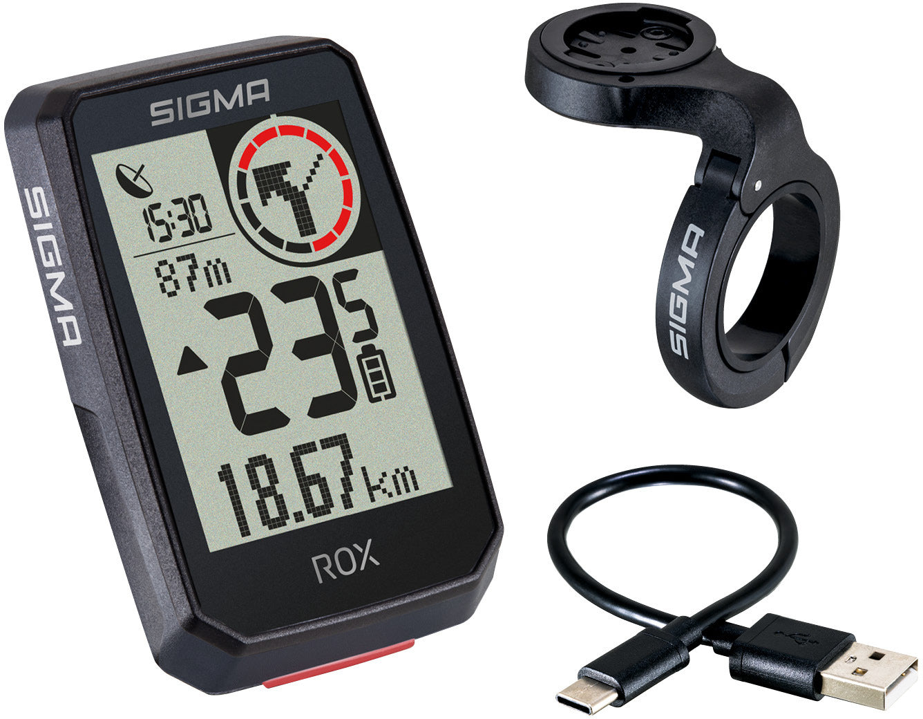 fahrradcomputer vdo oder sigma Sigma ROX 2.0 Fahrradcomputer inkl. Butler GPS Halterung schwarz