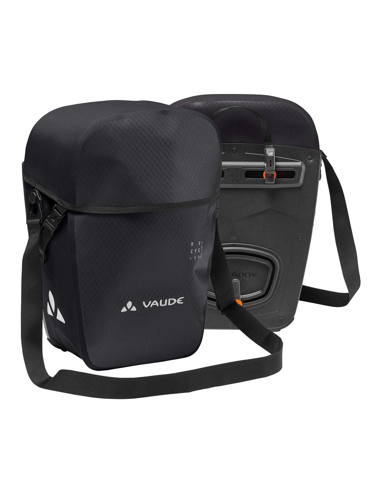 vaude fahrradtasche schließen VAUDE Aqua Back Pro Hinterradtasche schwarz
