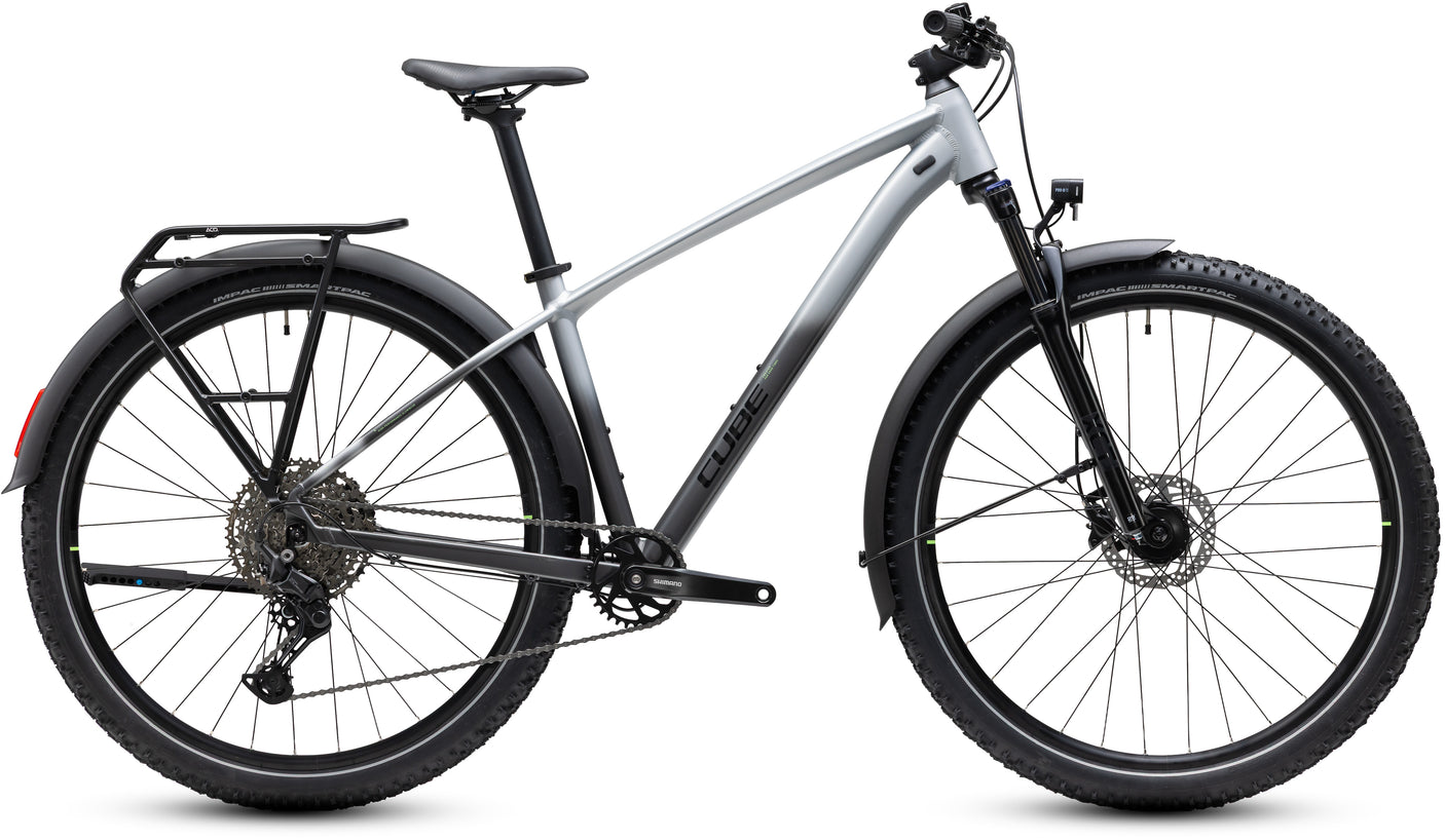 cube fahrrad aim pro FE grey´n´black (2027) MACKAPÄR Hallway Series - Category:Kinder Jugend_80 kg Farbe:Green Tea