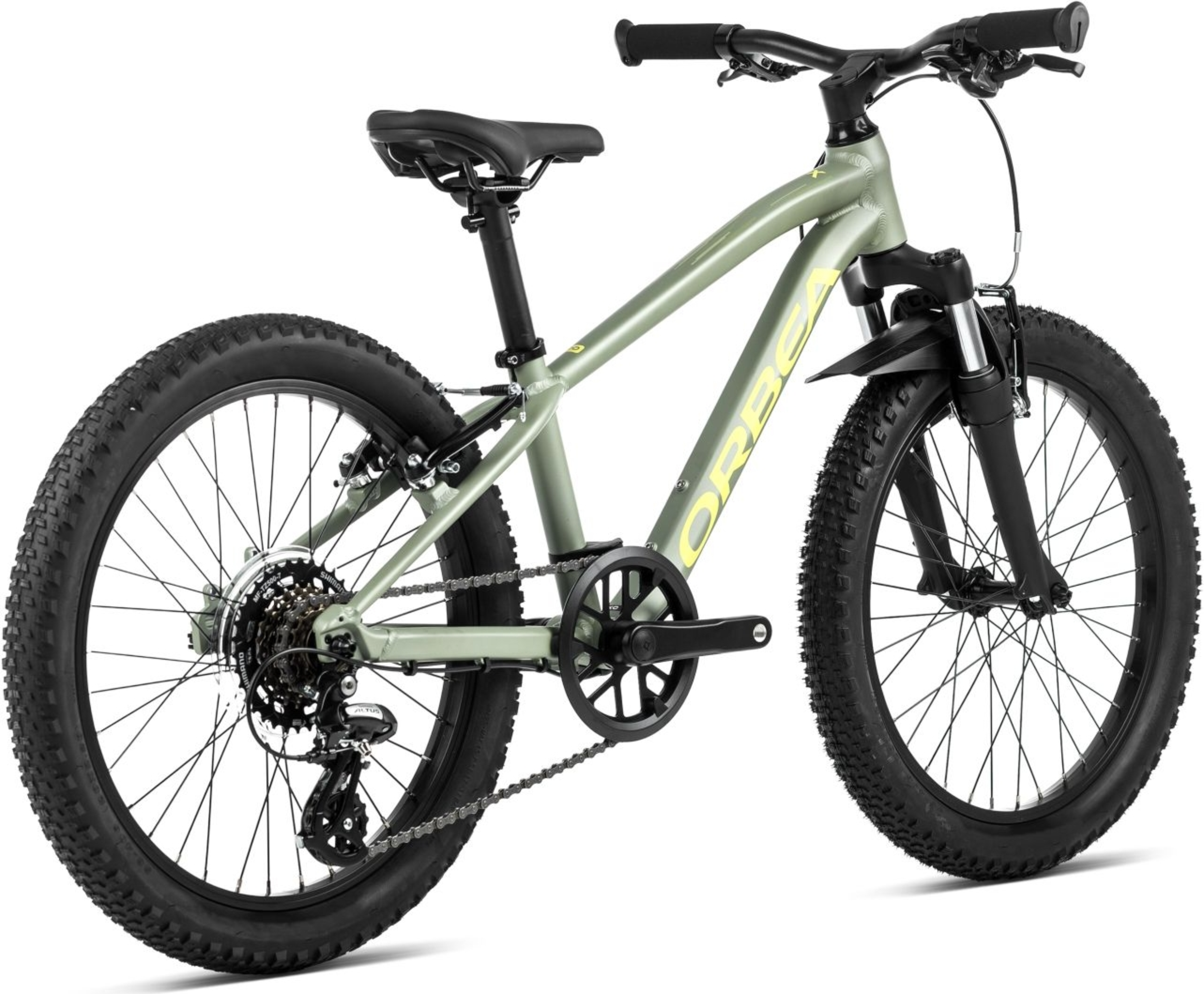 Orbea MX 20 XC | 20 Zoll Kinderfahrrad | Metallic Green Artichoke (Matt)