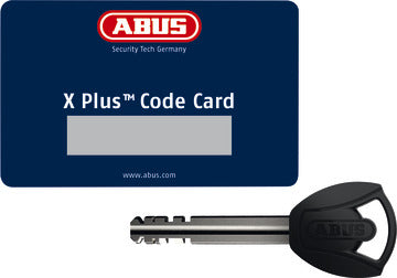 Abus 6500K/90 BK SH BORDO Granit Twinset