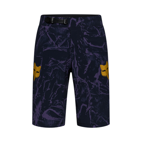 Fox Ranger Short Image Print Plum