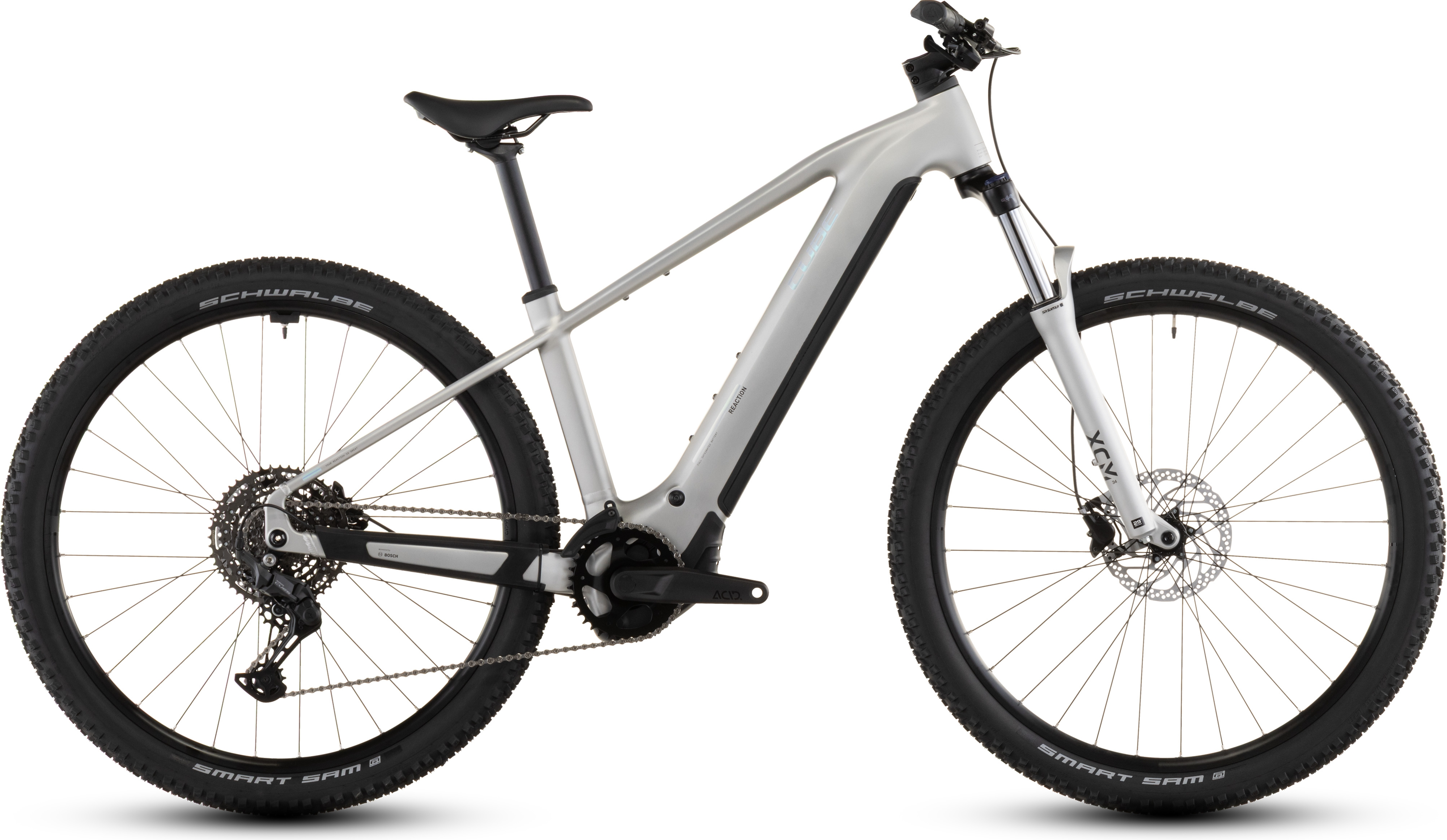 e-bike cube reaction hybrid race 625 29 zoll 2021 Cube Reaction Hybrid ONE 600 (2026) | 27,5/29 Zoll E-MTB Hardtail | sleekgrey´n´prism