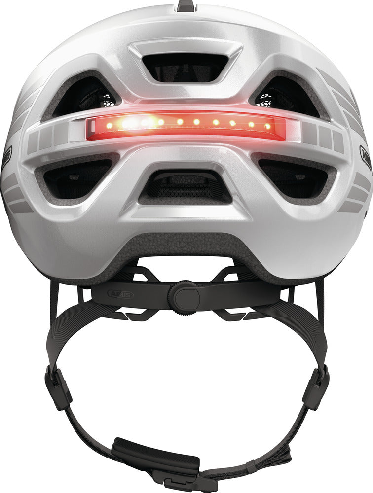 Abus URBAN-I 4.0 Urban signal silver Fahrradhelm
