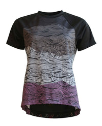 Zimtstern Braapz Shirt SS | Damen Radtrikot kurzarm | Pirate Black – aktuelle Variante