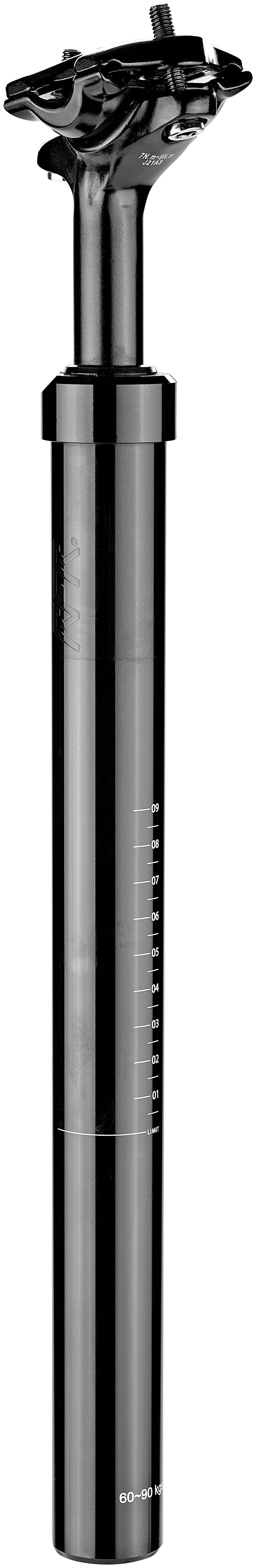 gefederte sattelstütze 31 6 mm RFR Gefederte Sattelstütze (60 - 90kg) Ø 31,6mm black