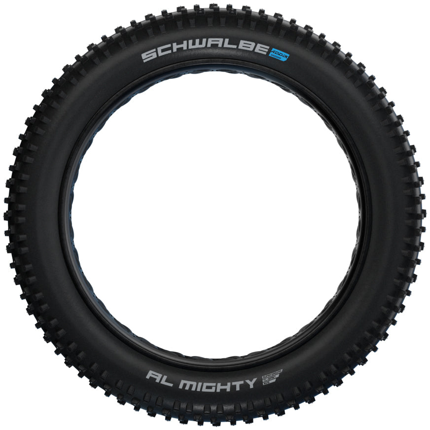 SCHWALBE Al Mighty Faltreifen 26x4.80" Evolution Super Ground TLE schwarz