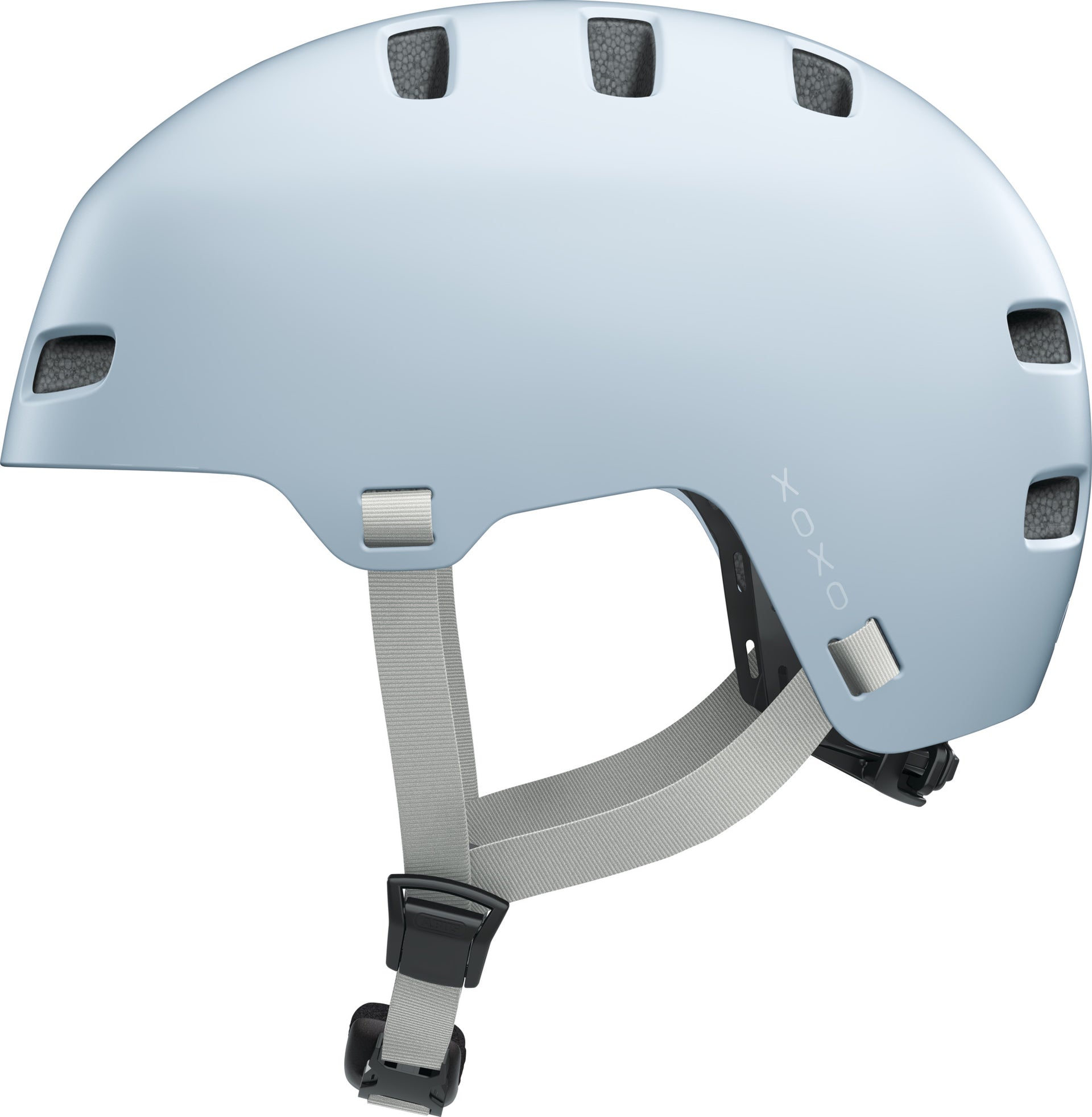 fahrradhelm um hals Abus XOXO Urban Fahrradhelm | aqua blue