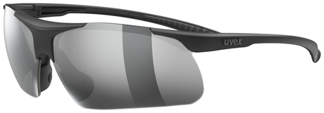 uvex Slade  black matt/mirror silver