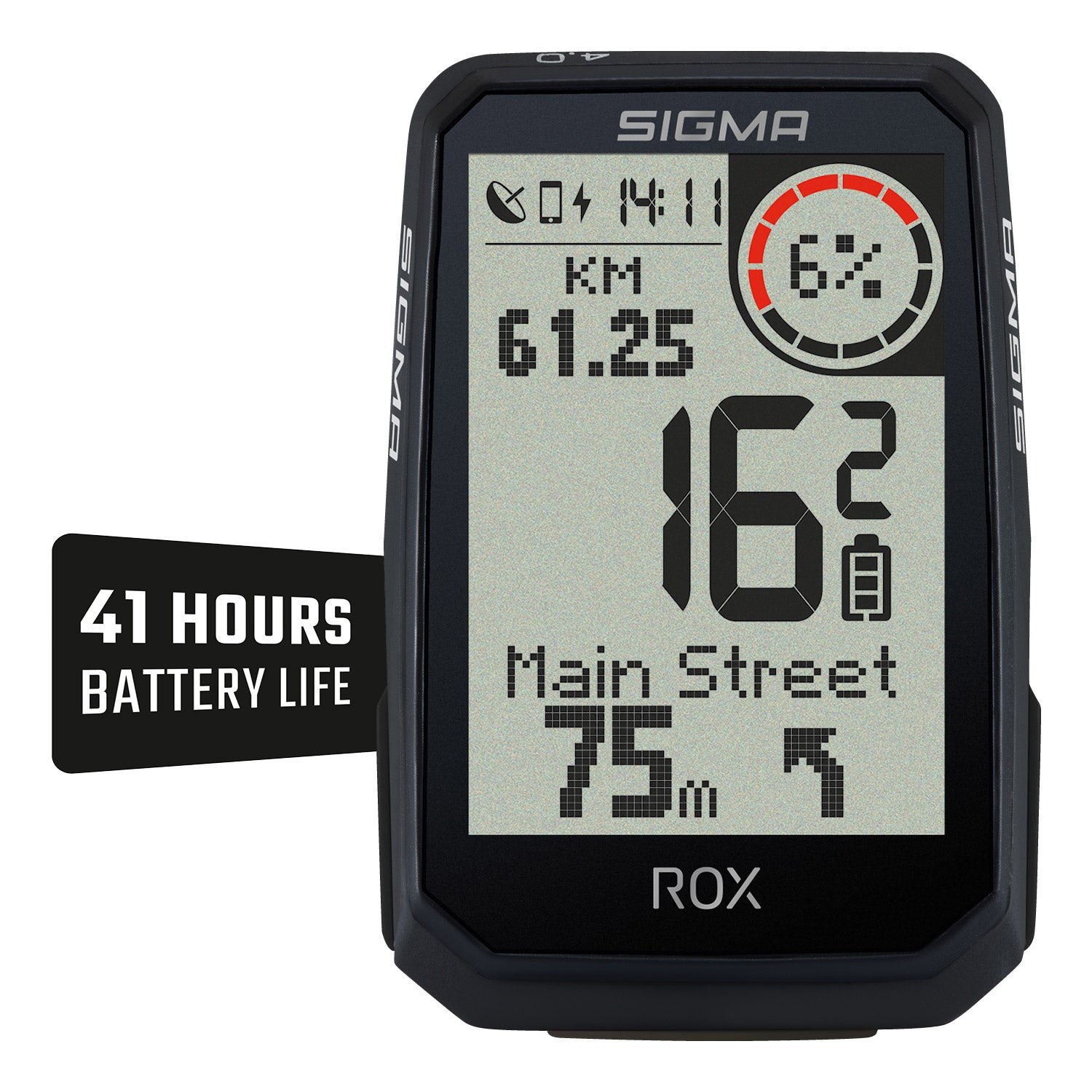 Sigma ROX 4.0 Endurance Navigationscomputer schwarz