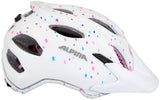 Alpina Carapax Helm Jugend weiß/bunt