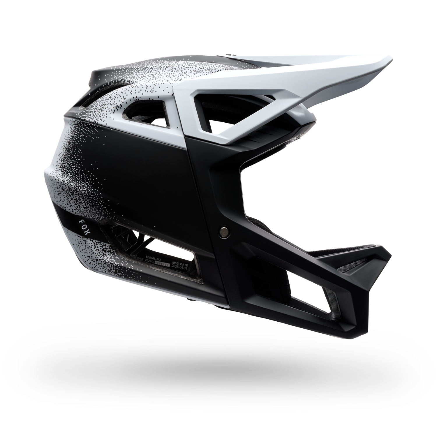 fahrrad full face helm Fox Proframe RS Aura Full Face Helm | White