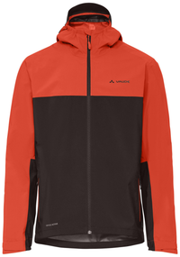 VAUDE Moab Rain Jacket | Herren Regenjacke | glowing red/black – aktuelle Variante