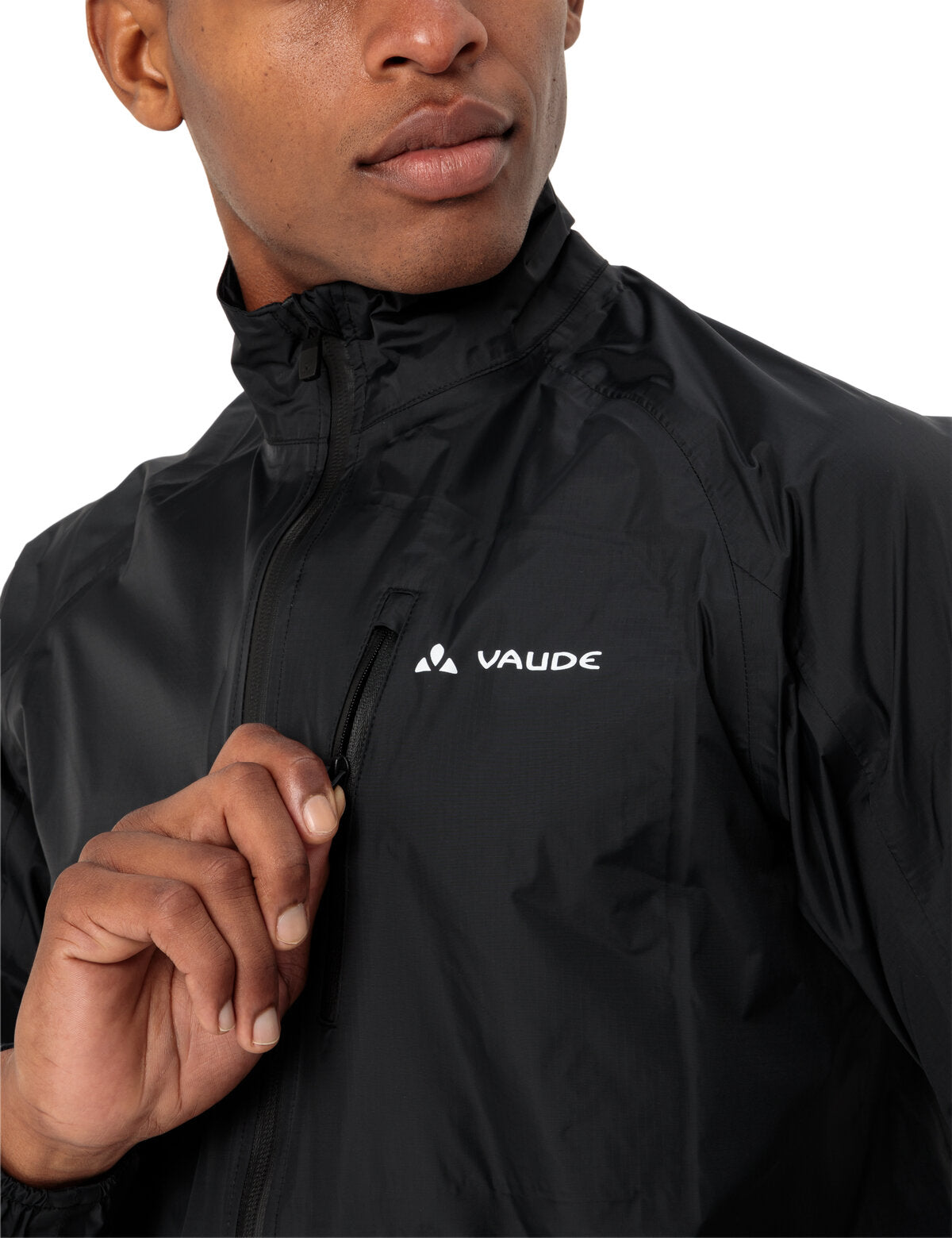 VAUDE Drop Jacket III schwarz Herren Regenjacke black/black