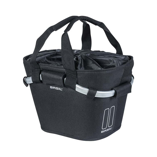 basil fahrradtasche vorne Classic Carry All KF Vorderradkorb schwarz Size:X-Large - 56cm - (Riders 6'1