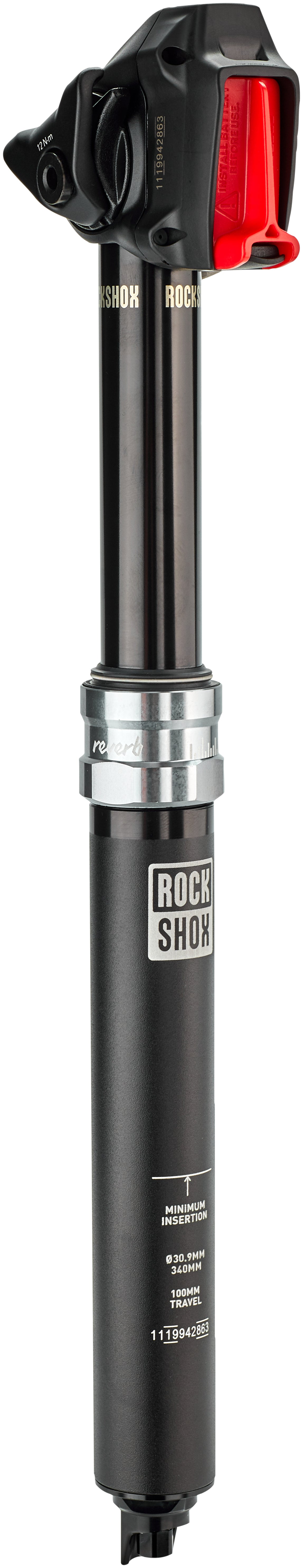 RockShox Reverb AXS Sattelstütze Ø30,9mm schwarz