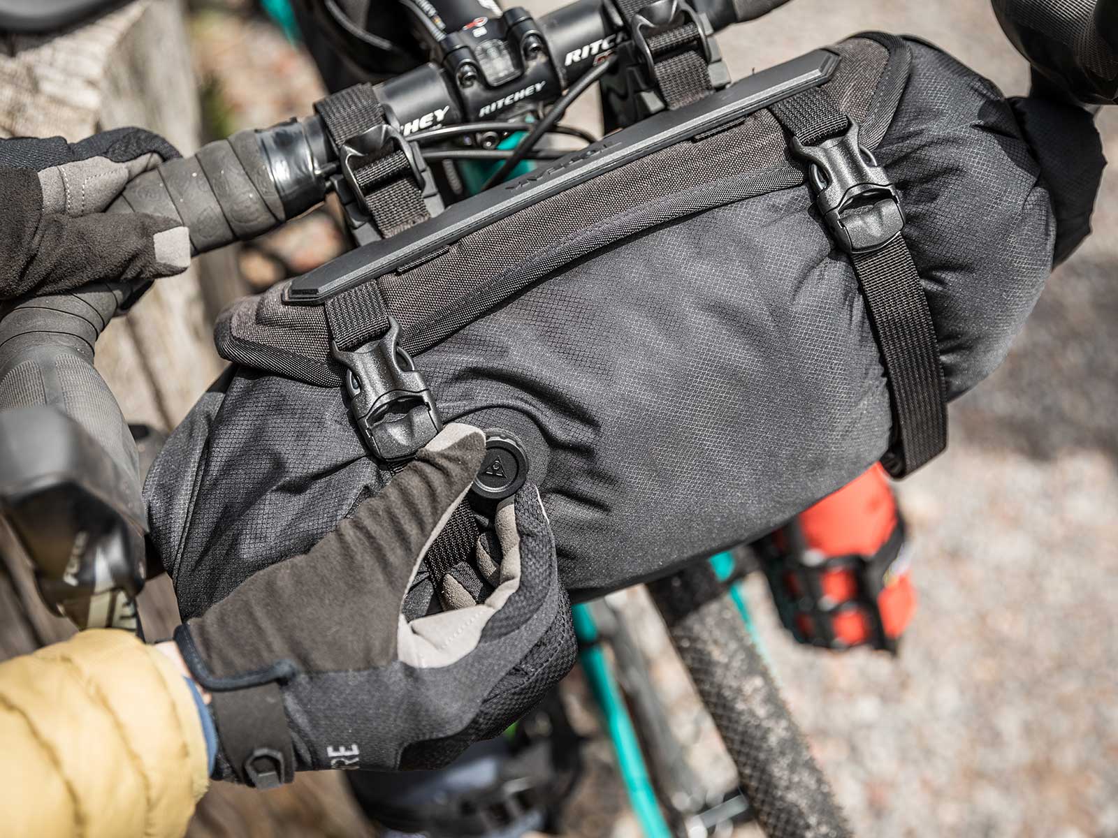 topeak lenkertasche Topeak FrontLoader Lenkertasche schwarz