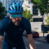 Abus Fahrradhelm Macator gleam silver