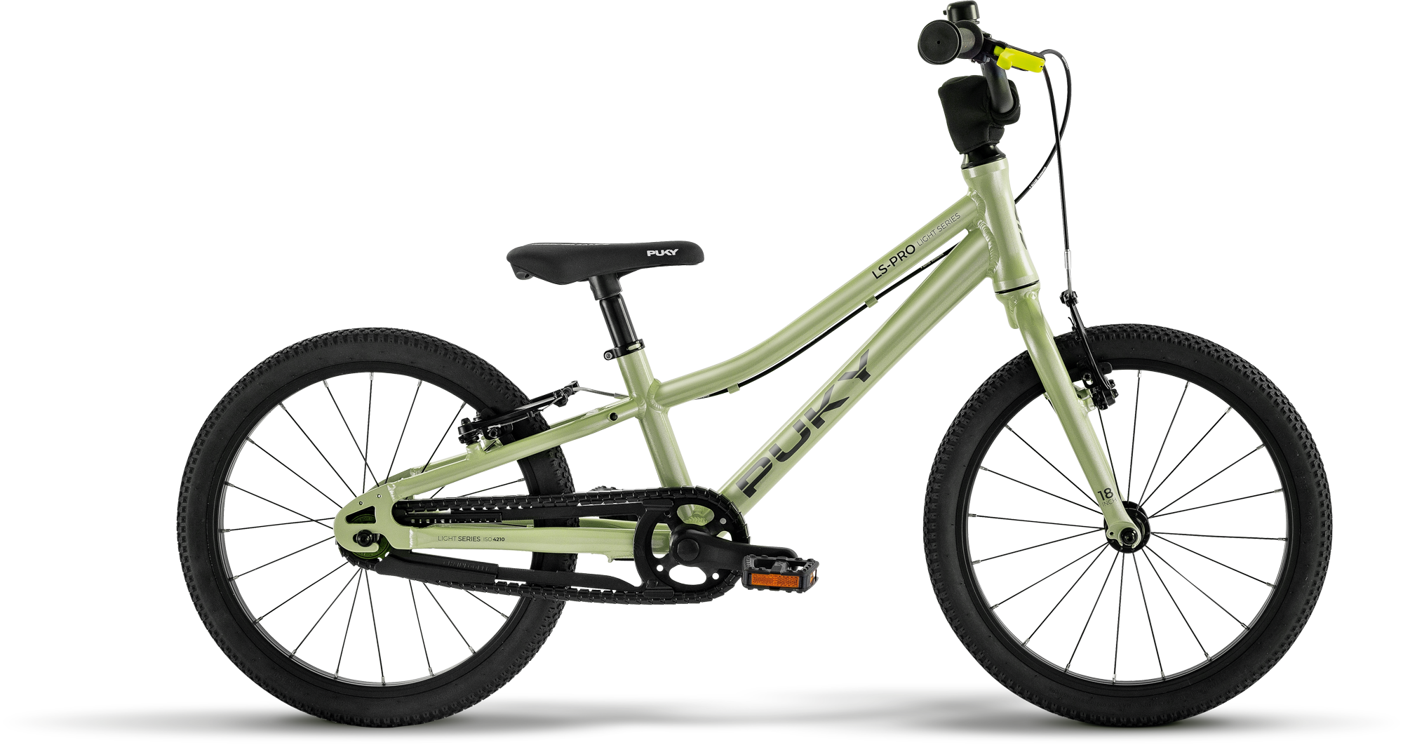 puky fahrrad 18 zoll sharky Puky LS-PRO 18-1 (2026) | 18 Zoll Kinderfahrrad | mint green