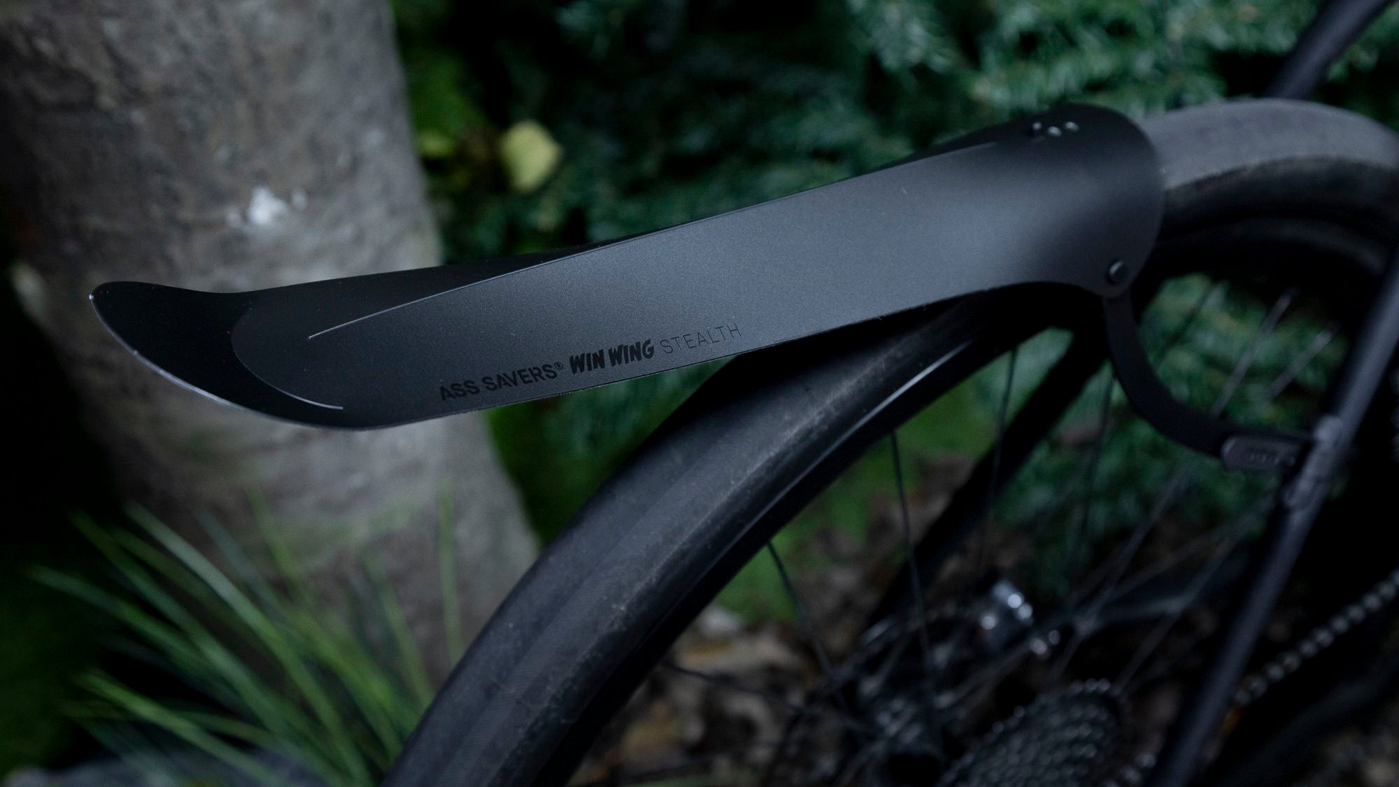 gravel bike spritzschutz Ass Savers WGS-2 Win Wing Gravel Spritzschutz HR stealth
