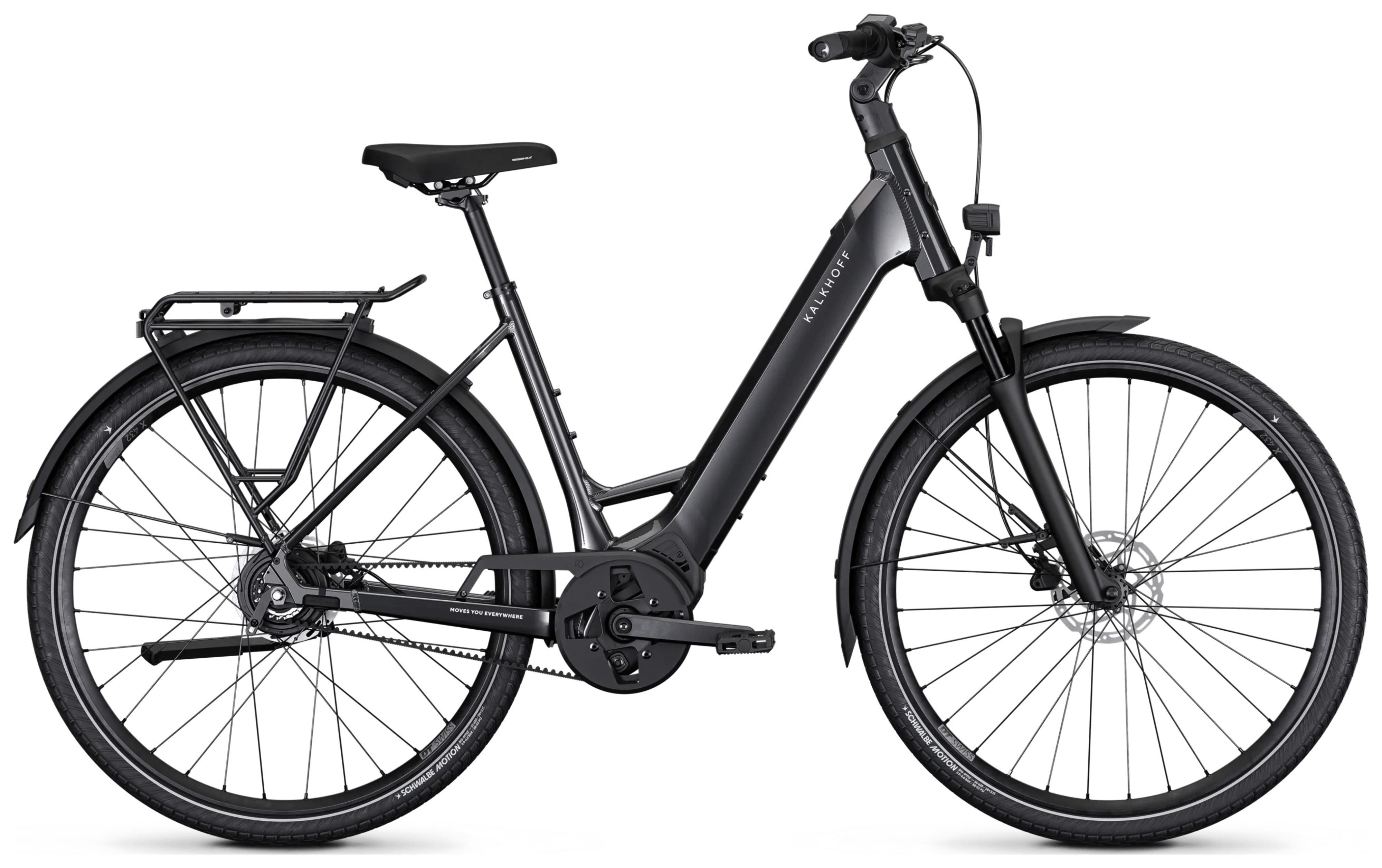 Kalkhoff IMAGE L EXCITE Wave 400 diamondblackglossy (2027)
