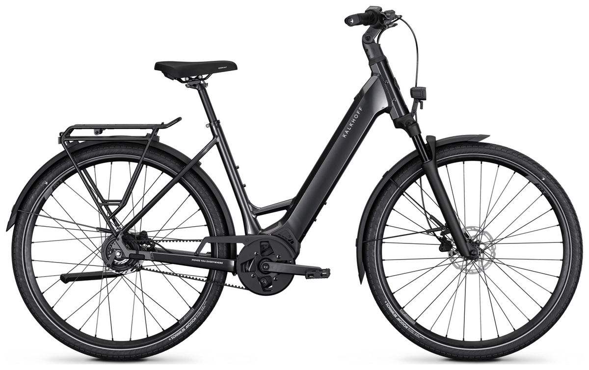 Kalkhoff IMAGE L EXCITE Wave 400 diamondblackglossy (2027)