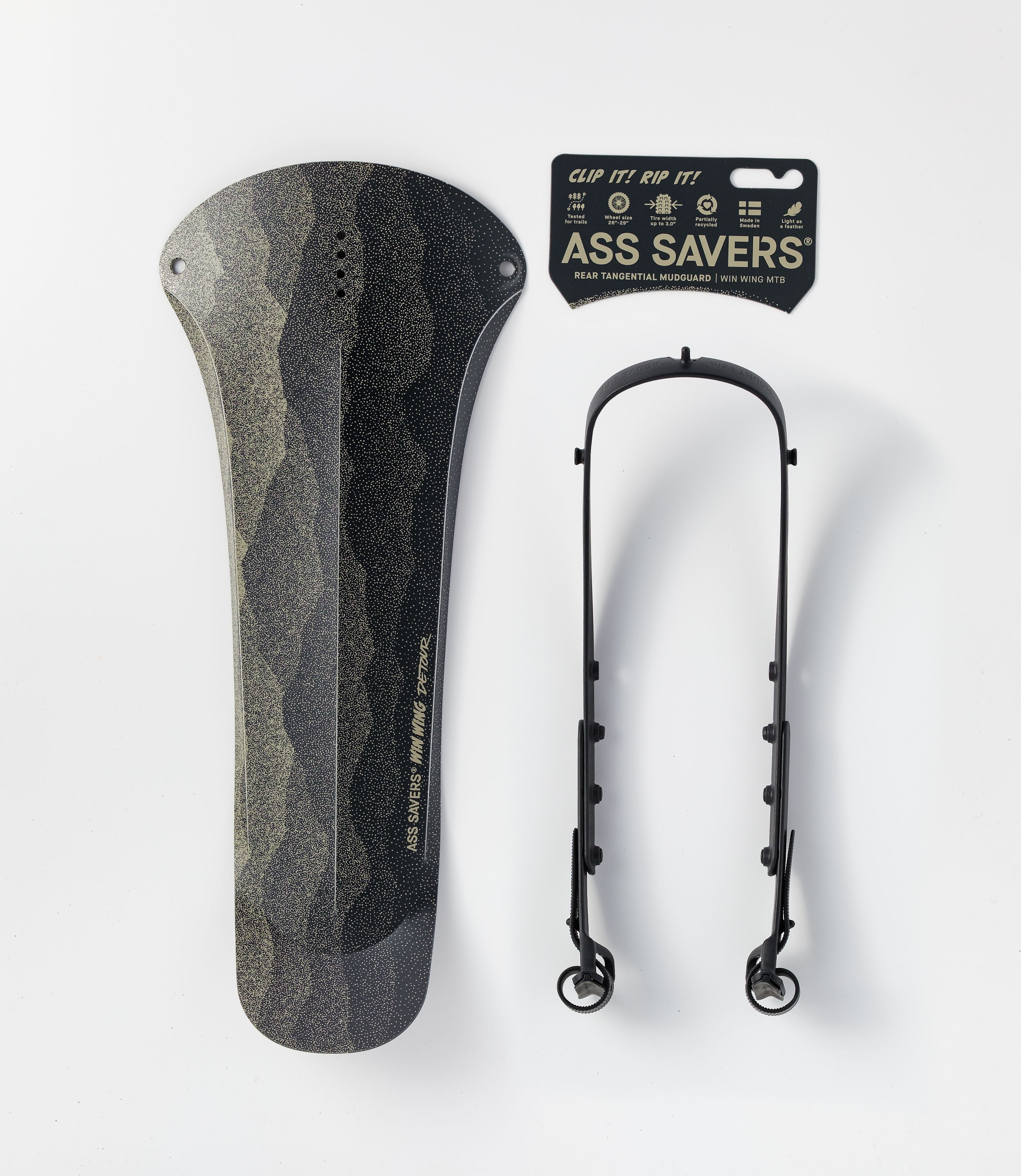 Ass Savers WMS-1 Win Wing MTB Spritzschutz HR  detour