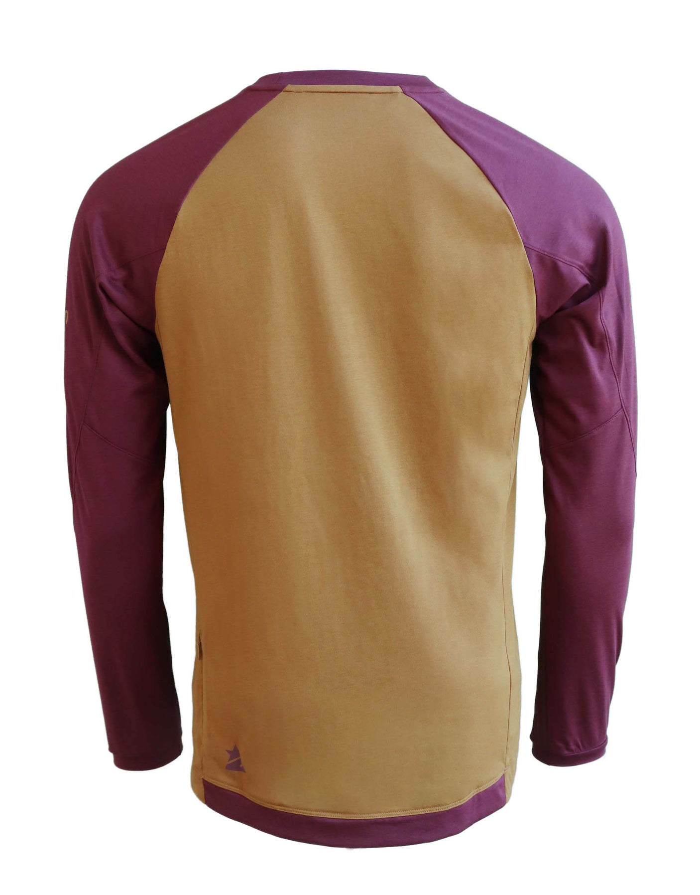 Zimtstern PureFlowz Shirt LS Men Golden Brown / Windsor Wine