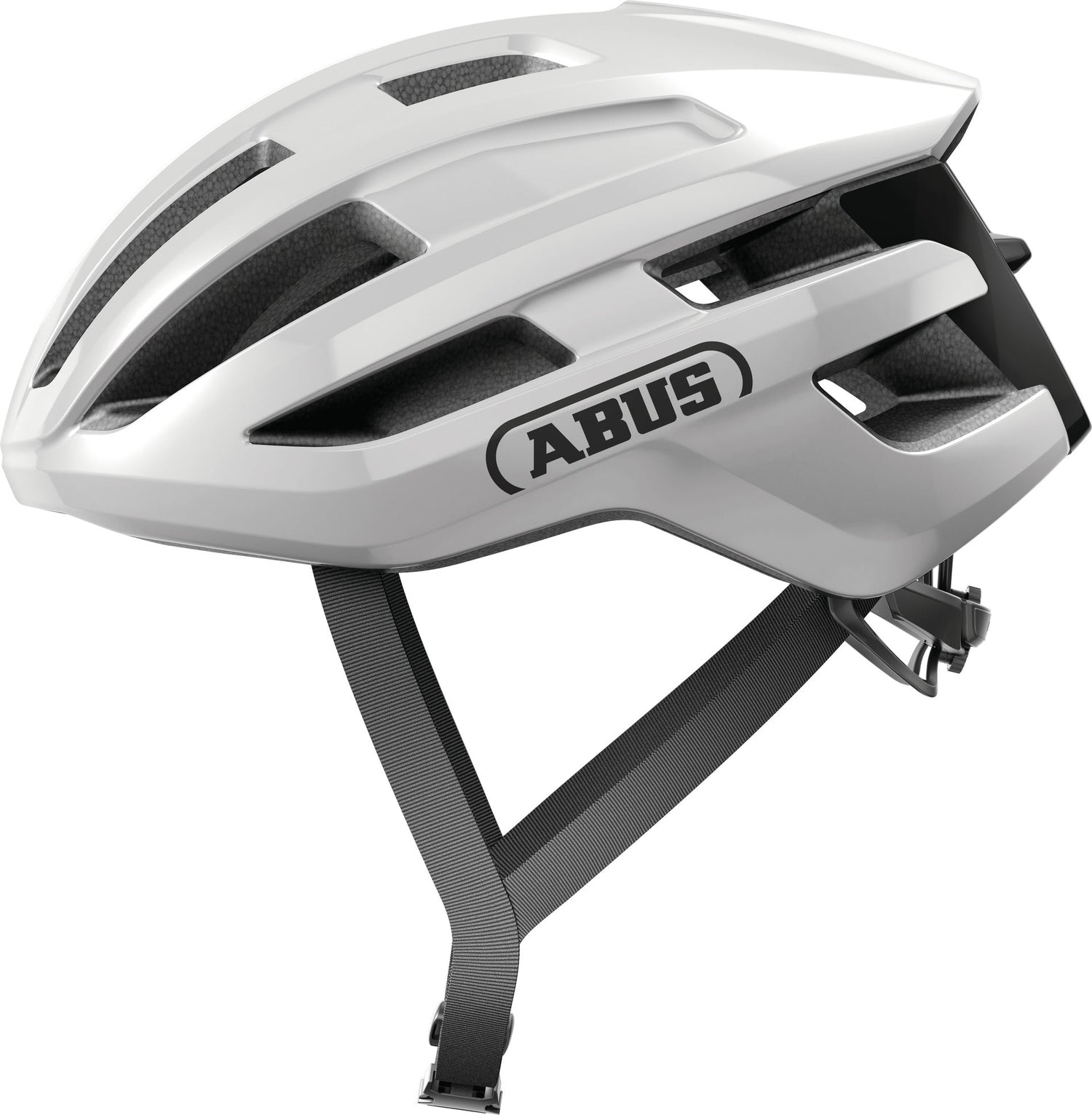 fahrradhelm fahrrad.de Abus Powerdome Road Rennradhelm | shiny white