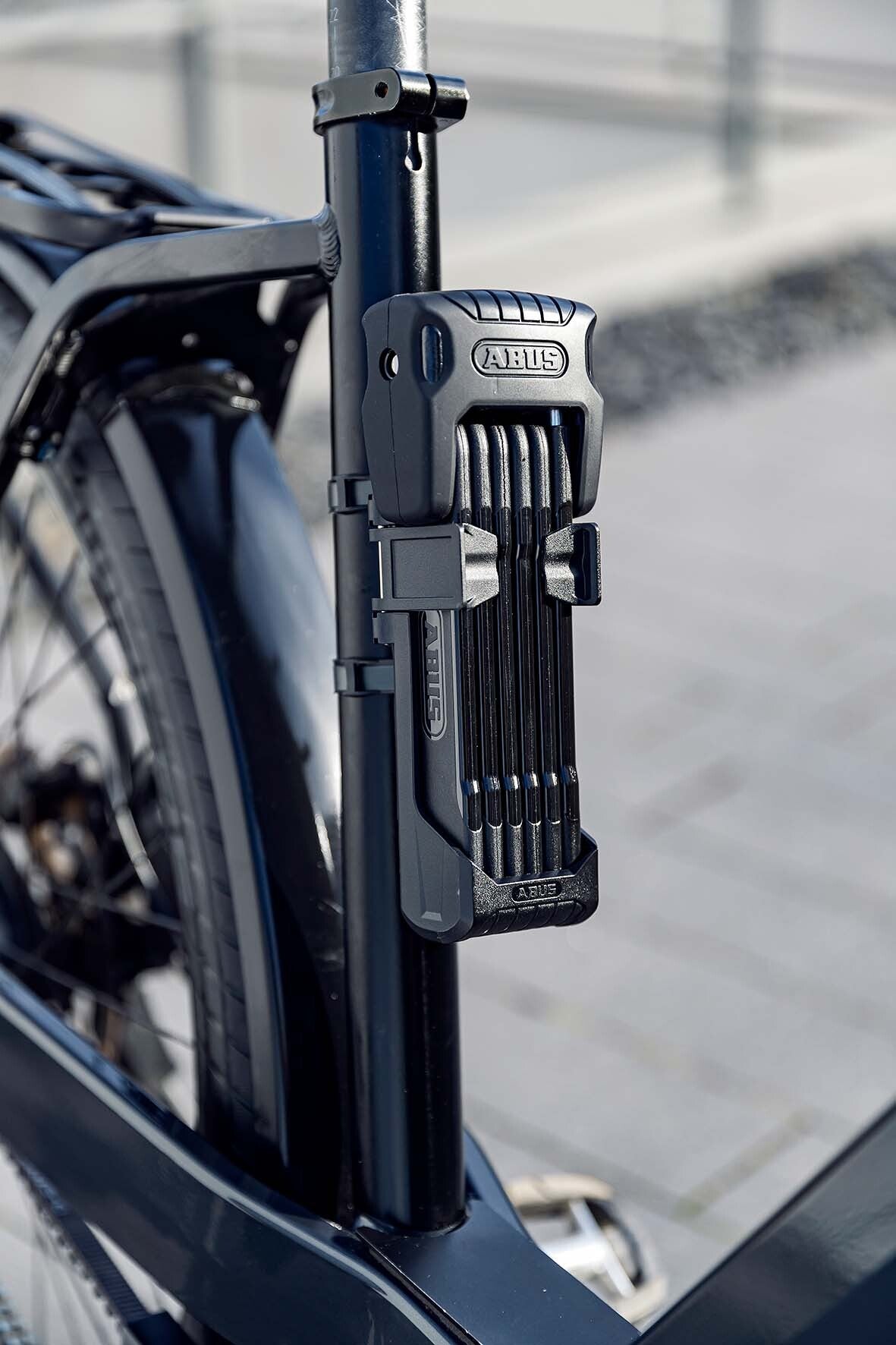 fahrradschloss faltschloss abus ABUS Bordo Granit 6500K/120 SH Faltschloss schwarz
