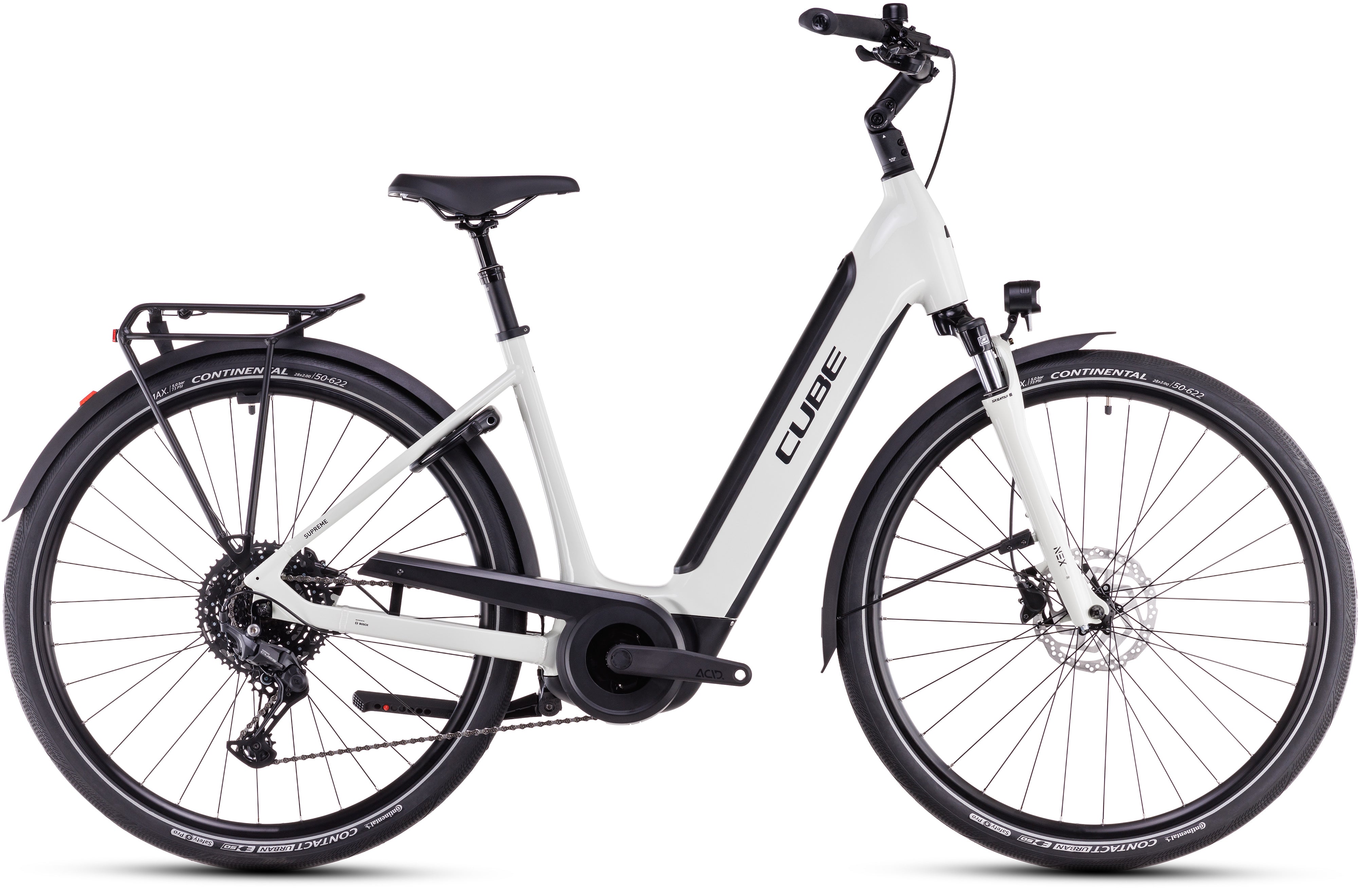 cube e bike cityrad Cube Supreme Hybrid ONE 500 Easy Entry (2026) | City E-Bike | desertstone´n´black