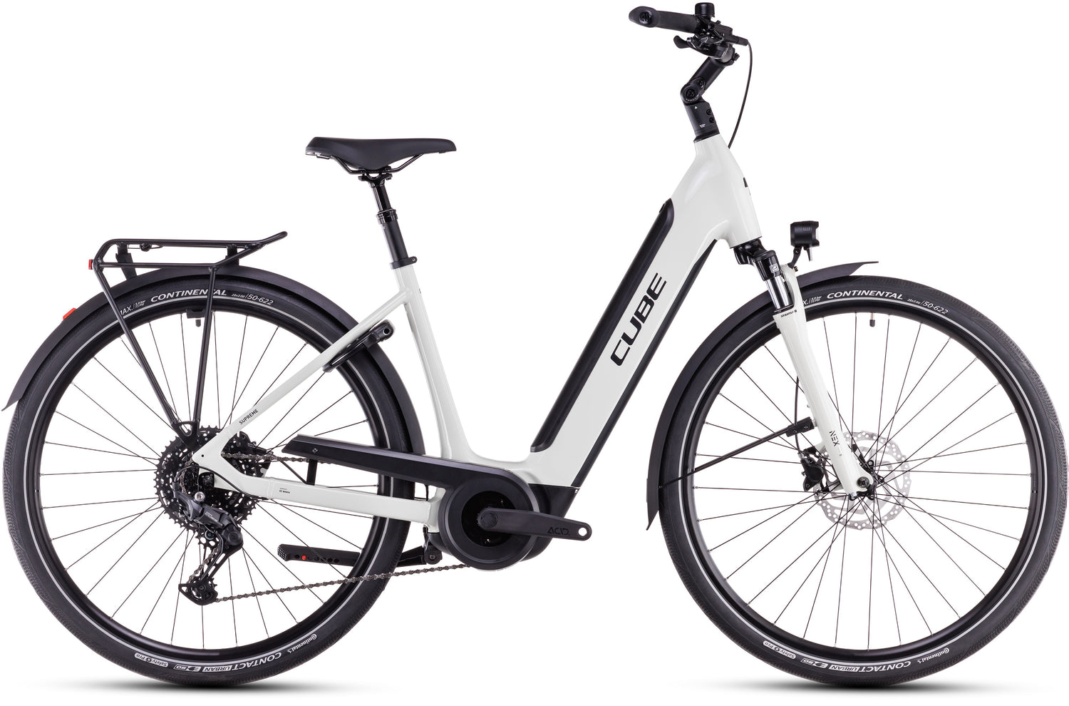cube e bike damen 500 watt Cube Supreme Hybrid ONE 500 Easy Entry (2026) | City E-Bike | desertstone´n´black