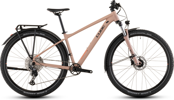 mountainbike 28 zoll pink Cube Aim SLX FE (2026) | 27,5/29 Zoll MTB Hardtail | blushrose´n´black