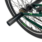 S'COOL Junior Bikes XtriX 20 Zoll 1-Gang BMX Dark Green/Neon Green