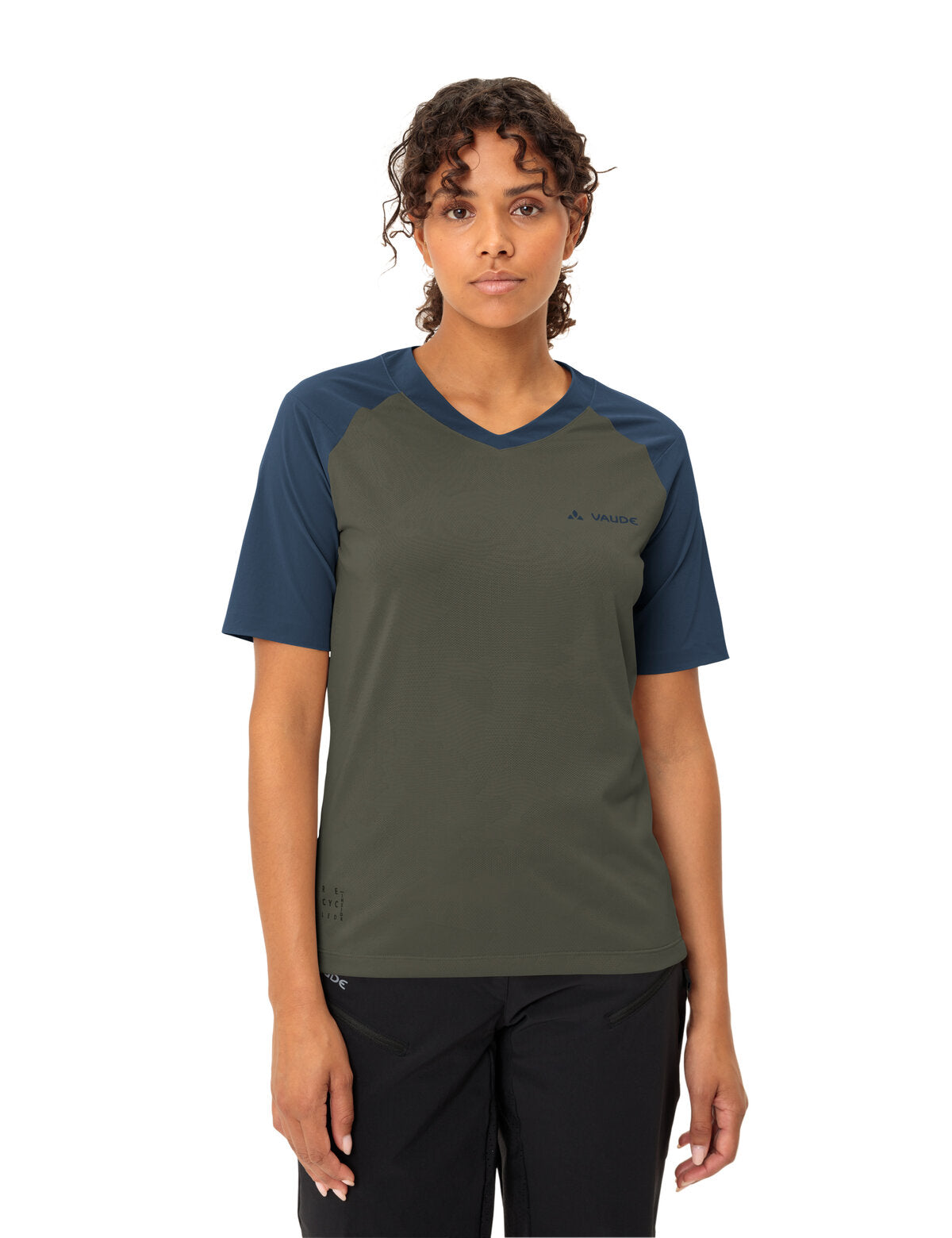 Vaude Moab Shirt met Lange Mouwen V Dames - summer blue Vaude Moab Shirt met Lange Mouwen V Dames - summer blue