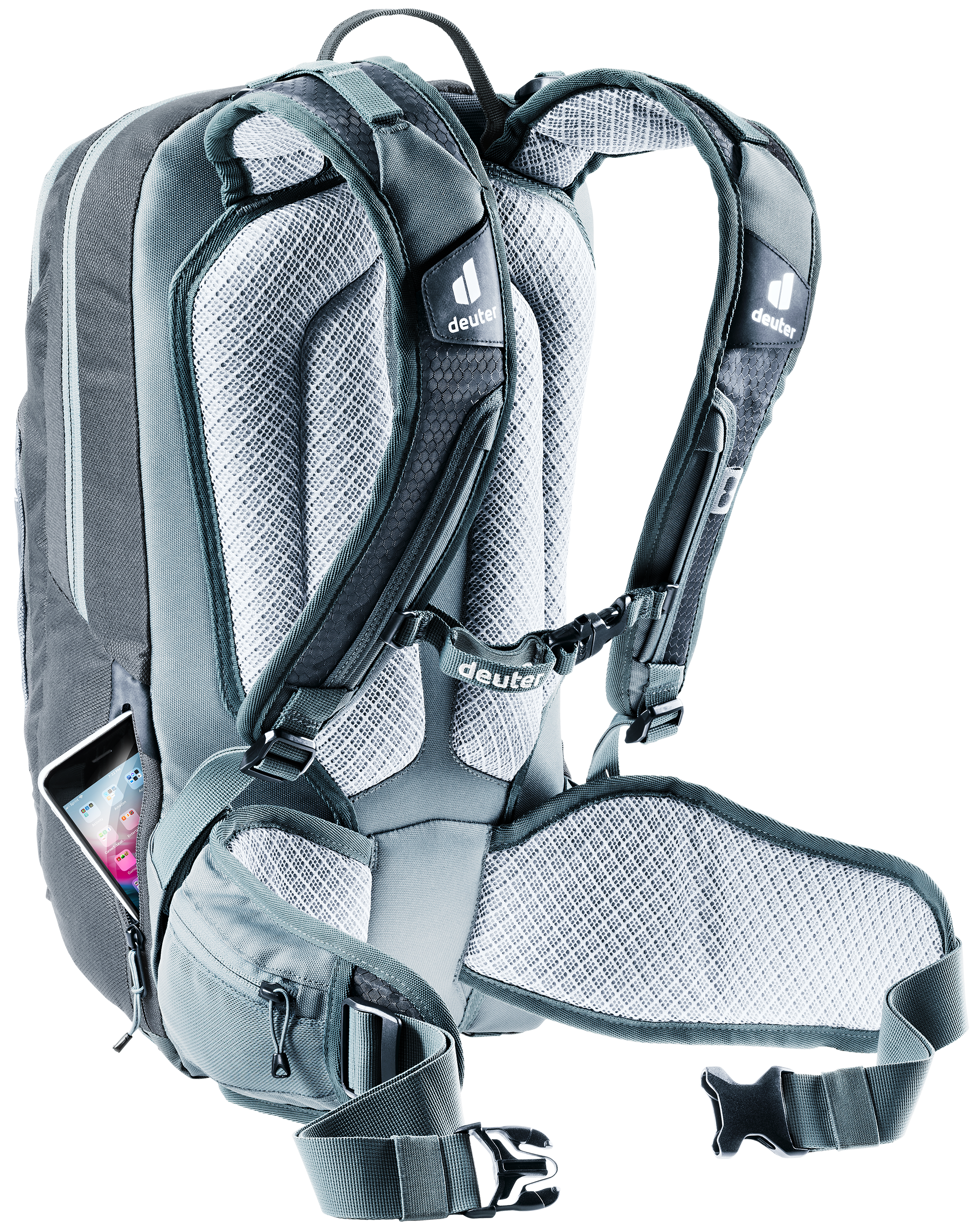 deuter Attack 16 Fahrradrucksack grau