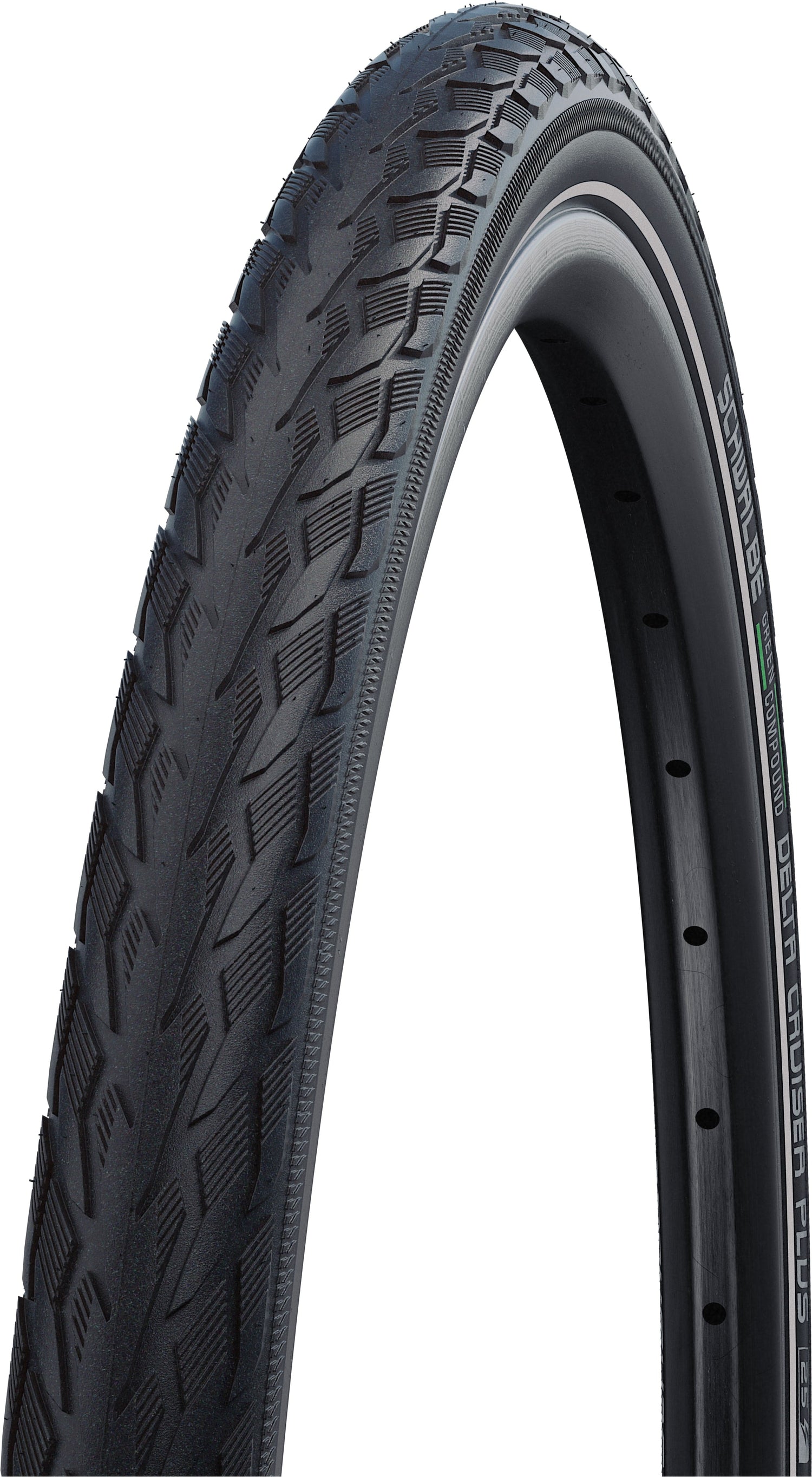 delta fahrrad 28 zoll Schwalbe Delta Cruiser Plus Active Drahtreifen 28x1.50" PunctureG E-25
