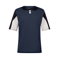 Fox YTH Defend SS Jersey | Kinder Kurzarm-Trikot | Galaxy Blue – aktuelle Variante