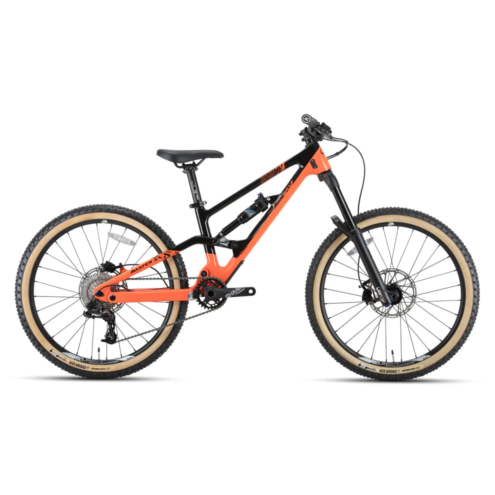 Tiny Rock 24" Master S Carbon Orange/Schwarz