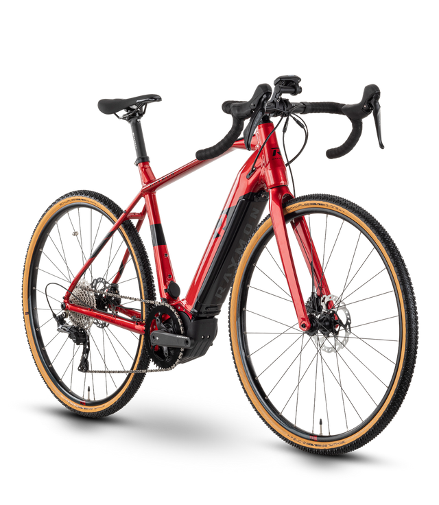 R Raymon GravelRay E 7.0 Unisex deep red black fahrrad