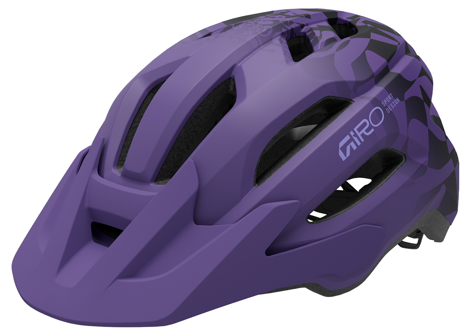 Giro Fixture II Y Jugend-Helm matte purple rush