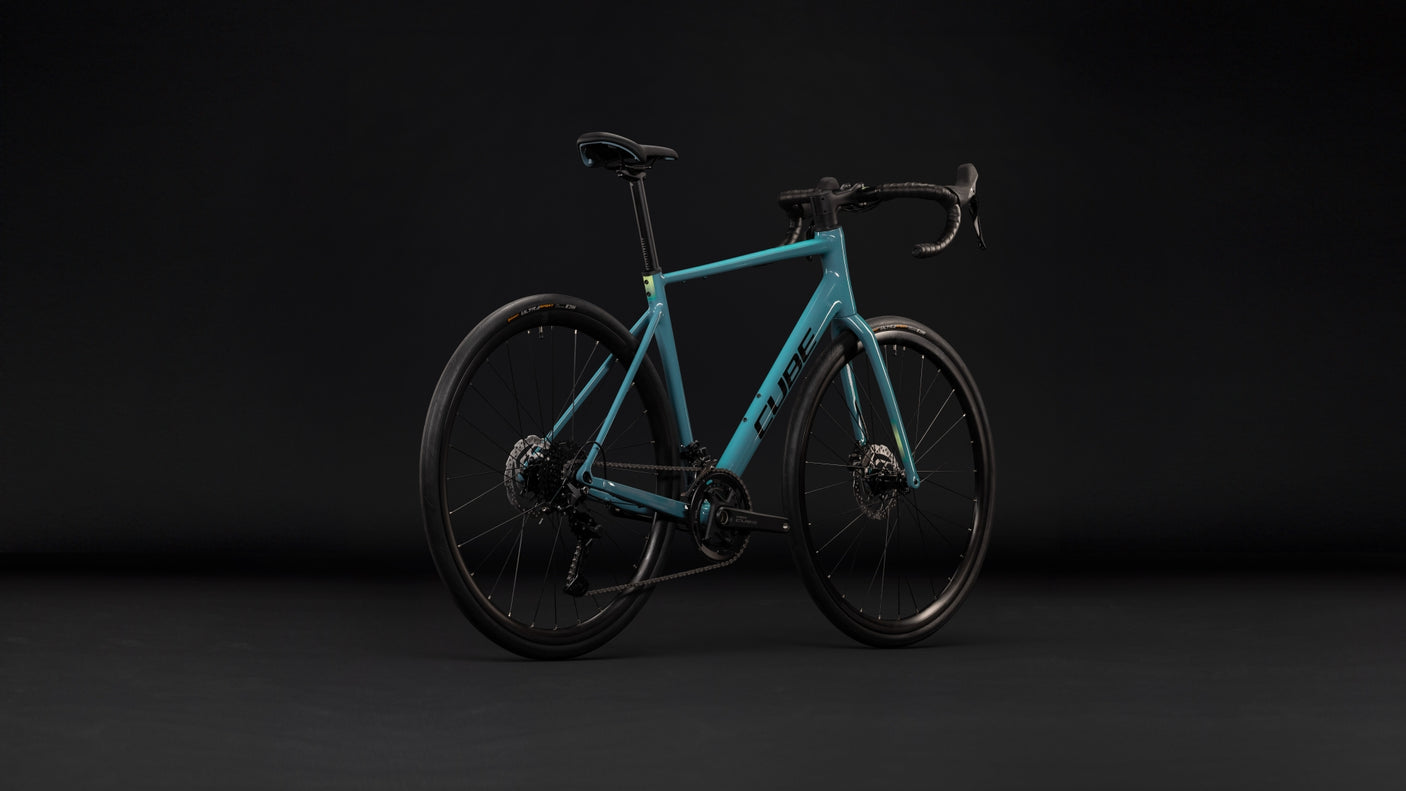 Cube Attain Pro  surfblue´n´black (2027)