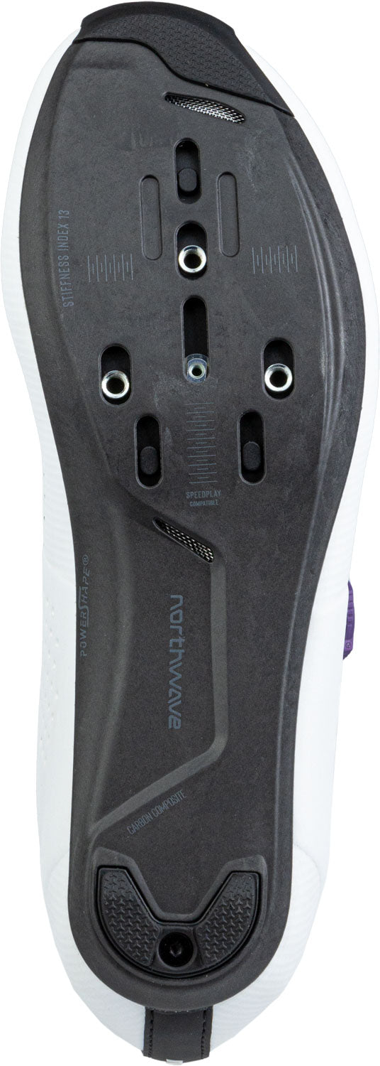 northwave fahrradschuhe Northwave Storm Carbon Wmn Fahrradschuhe | Damen Rennradschuhe | White/Dark Purple