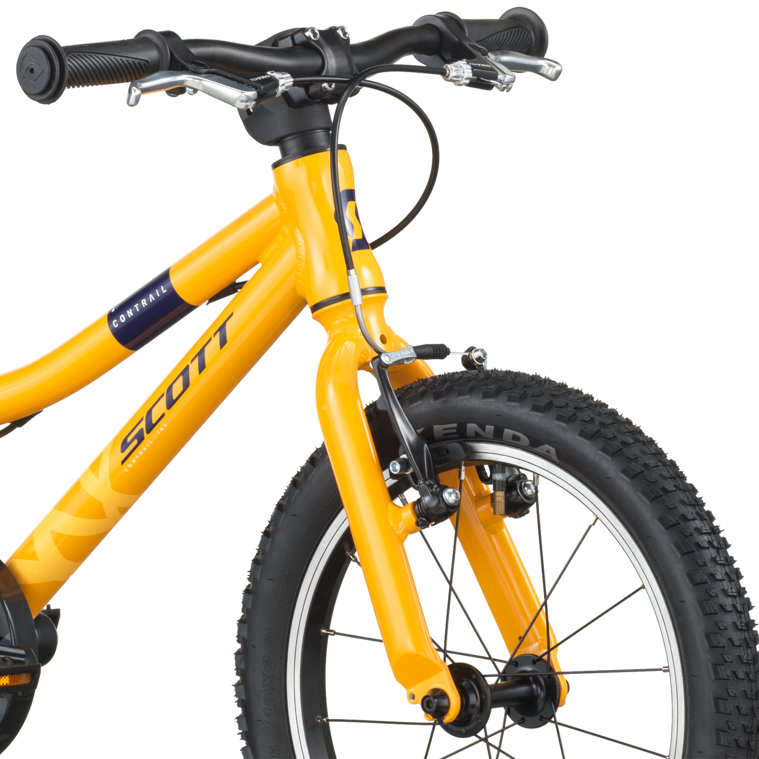 kinderfahrrad gelb 16 zoll Scott Contrail 160 (2026) | 16 Zoll Kinderfahrrad | mimosa yellow