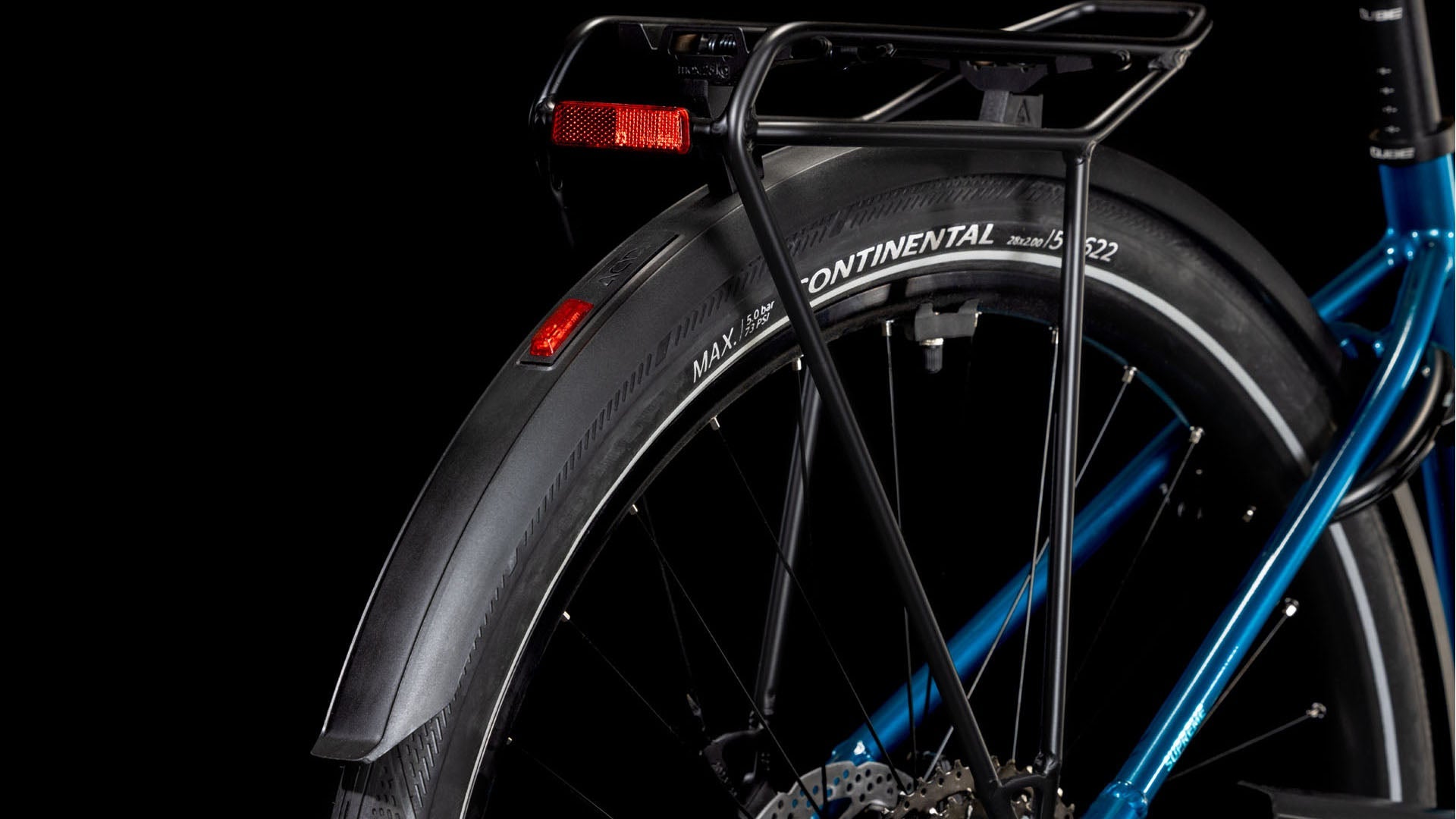 Cube Supreme Hybrid Pro 625 Easy Entry electricblue´n´blue (2025)