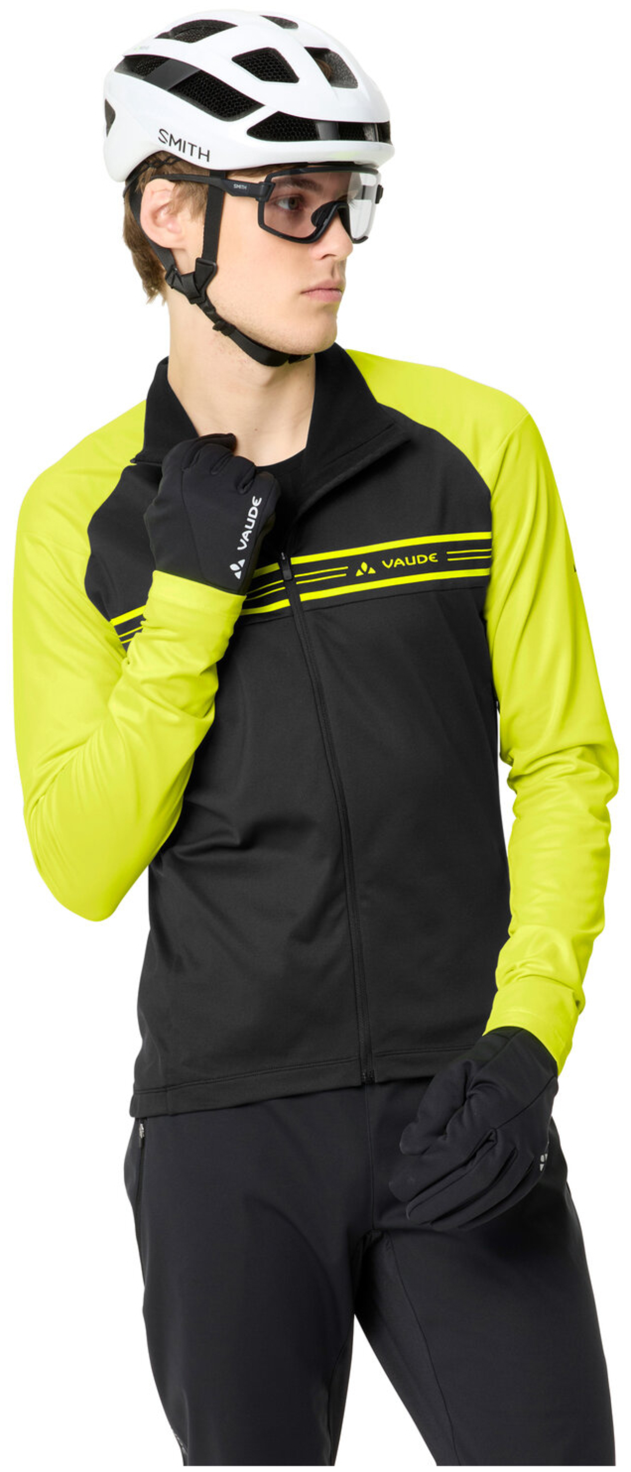 VAUDE Men's Posta LS Tricot II neon yellow
