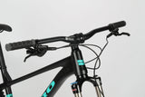 Haro Bikes Double Peak 2 - Matte Black / Teal (2025)